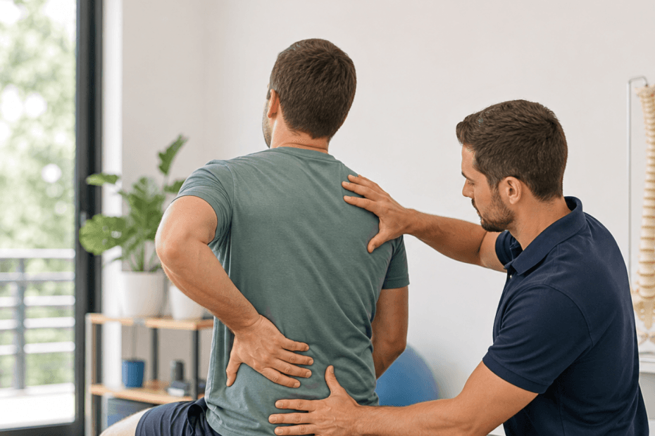 Avaliação de dor lombar persistente em clínica de fisioterapia para coluna em Jundiaí.